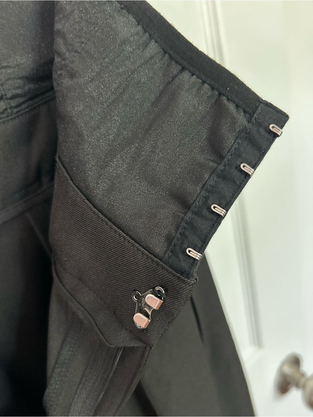 Commense High-Waist Wide Leg Black Trousers (NEVER WORN) - Picture 8 of 8